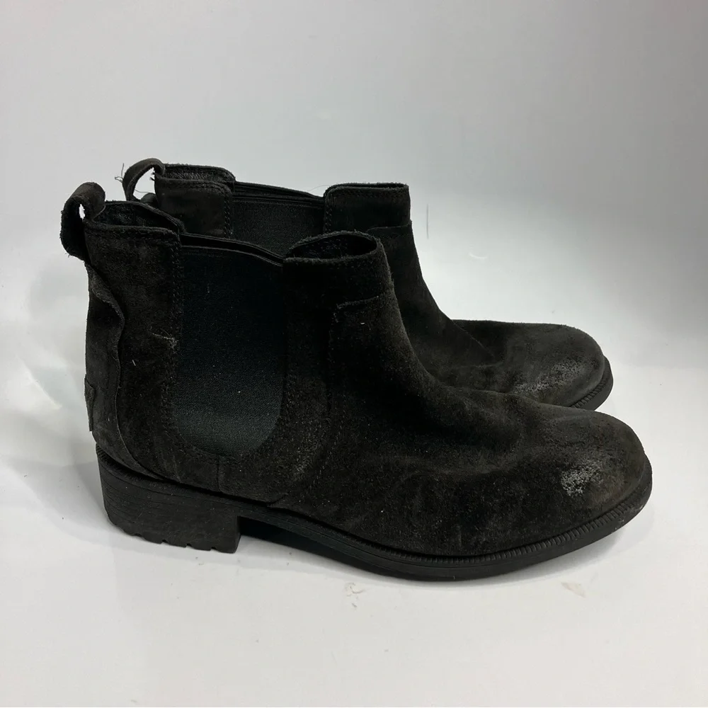 UGG Bonham‎ boots black leather size 8.5